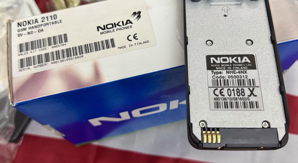 NOKIA 2110 AN 1994 !!! NOU IN CUTIA ORIGINALA !!! Raritate / Colectie