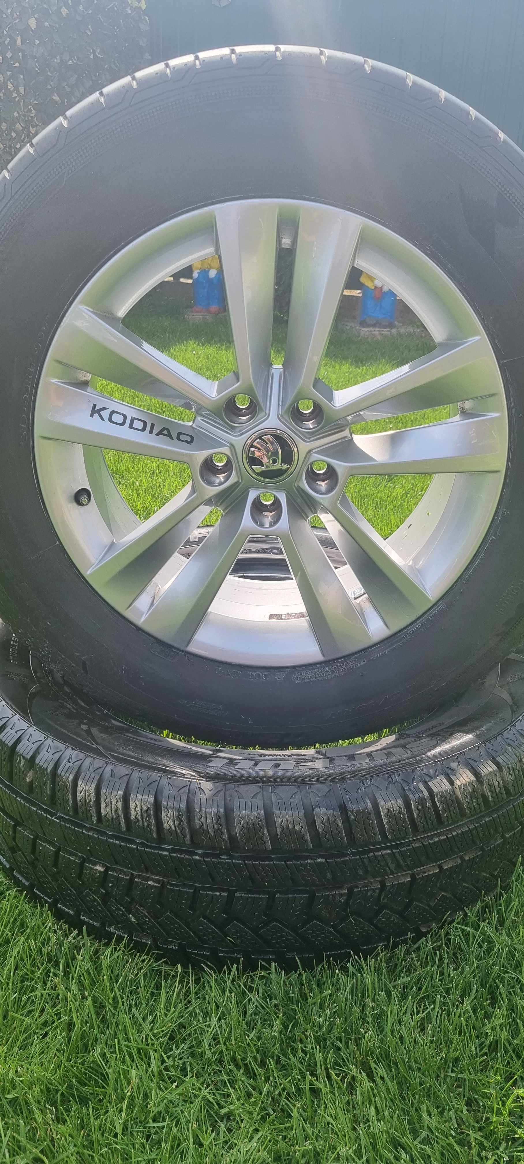 Jante 17" originale de Skoda Kodiak 2021,et 45