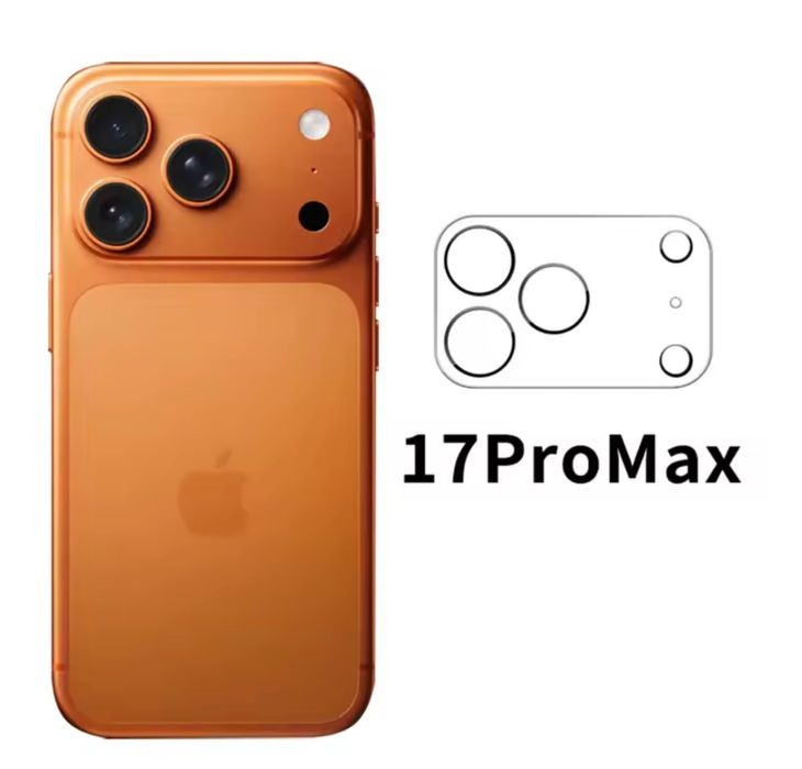 Iphone 17 17 AIR 17 PRO 17 PRO MAX Folie Camera Sticla Complet Transpa