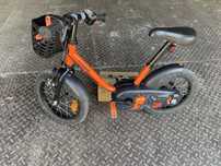 Bicicletă 14" 3-5 ani 500 Robot Cu Roți Ajutătoare