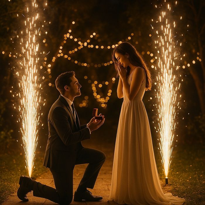 Artificii pentru evenimente | Nuntă, botez, majorat, revelion