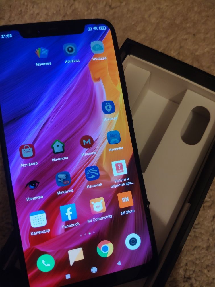 Xiaomi Mi 8  Черен, 6/64