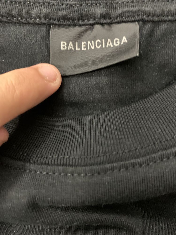 Tricou Balenciaga Negru