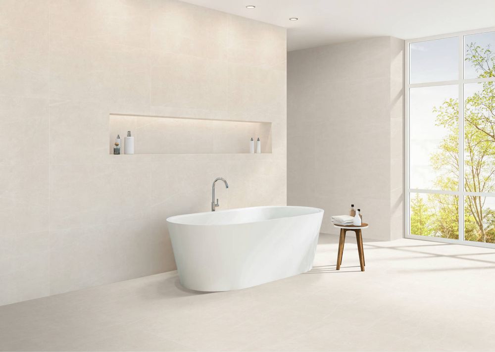 Гранитогрес за баня Keros Ferrara Beige, 12 плочки