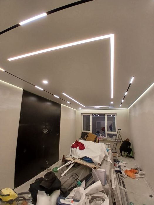 Натяжные потолки