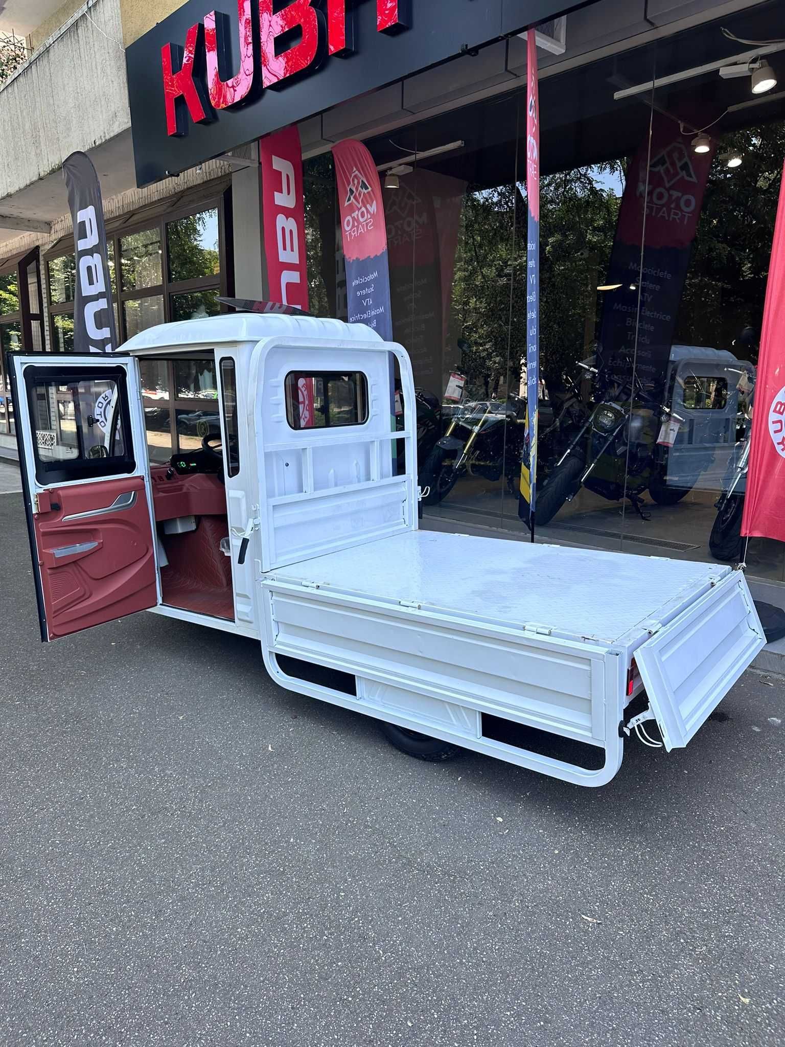 Kuba E-kamyonet Triciclu Electric FARA PERMIS