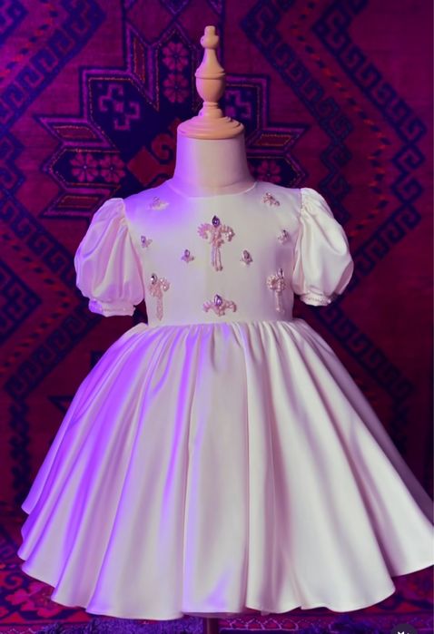 Платье на годик девочке. Тусау кесер