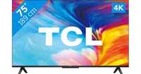 Телевизор TCL 75 по низкой цене доставка по городу рассрочка имеется