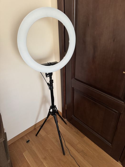 Lampa make-up, de facut poze cu reflector mare 60 cm