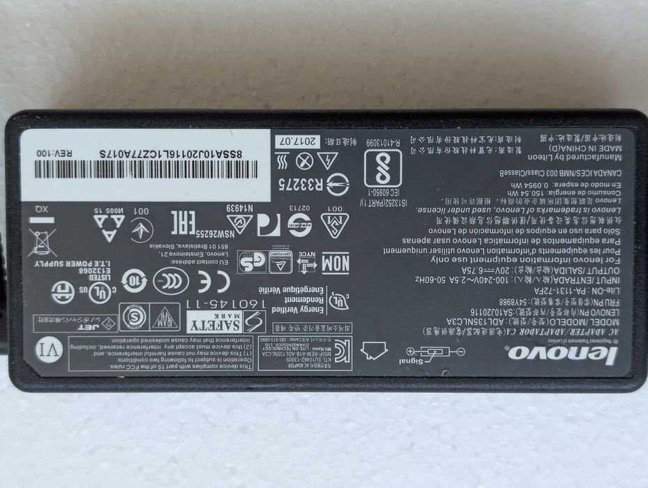 Alimentator Lenovo 135W 20V 6,75A