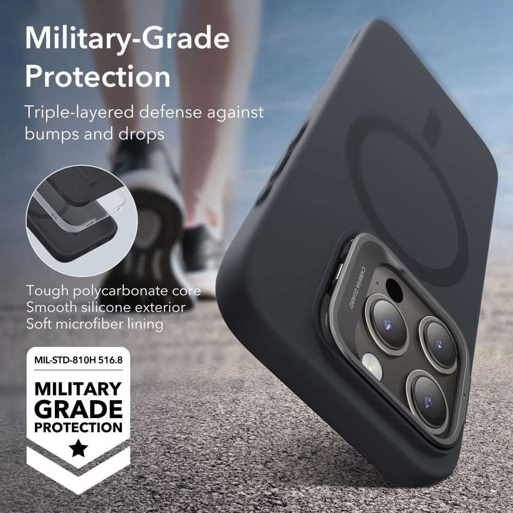 Калъф със стойка и MagSafe iPhone 15Pro/Pro Max ESR Cloud Kickstand
