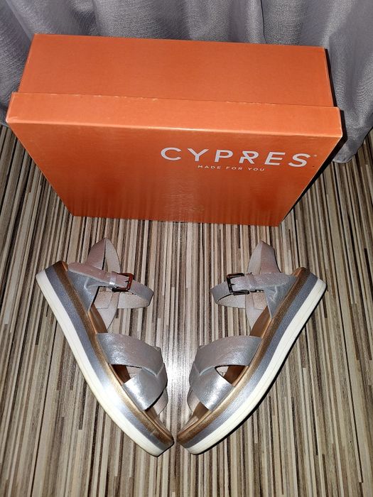Sandale piele Cypres marime 38.