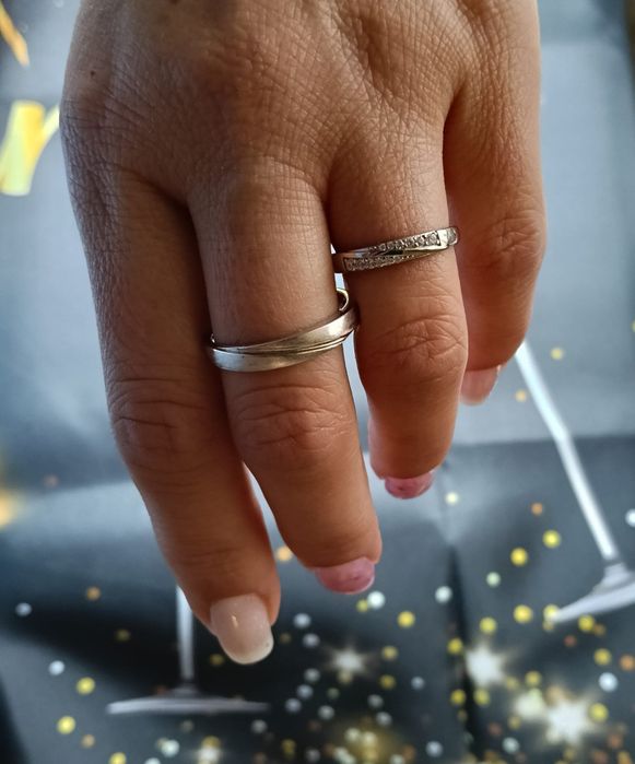 Set Inele de Cuplu din Argint 925 – Elegant, Simbol al Iubirii, Model