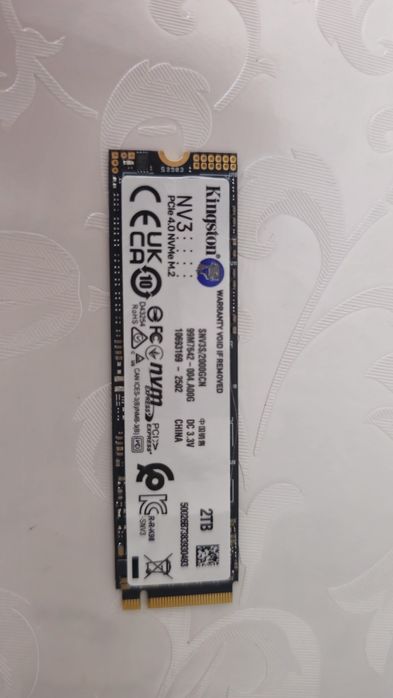 Ssd Kingston 2TB NVME