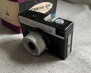 Aparat foto CMEHA SMENA 8M cu etui si cutie, manual, ca nou