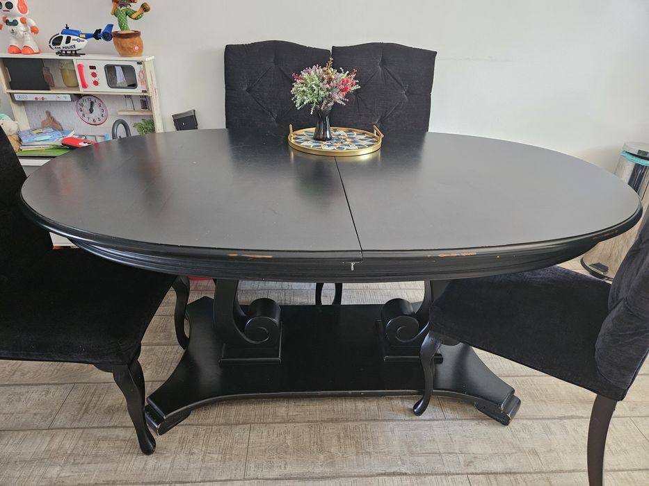 Vând masă lemn stejar