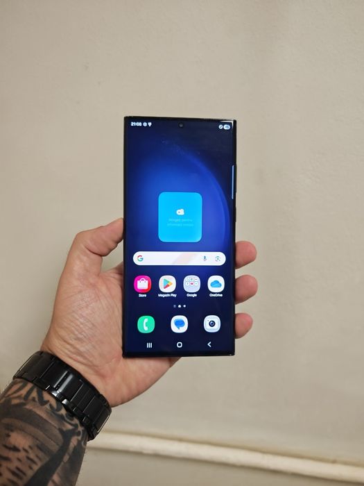 Vând sau schimb Samsung S23 Ultra Black 256GB Stare foarte buna