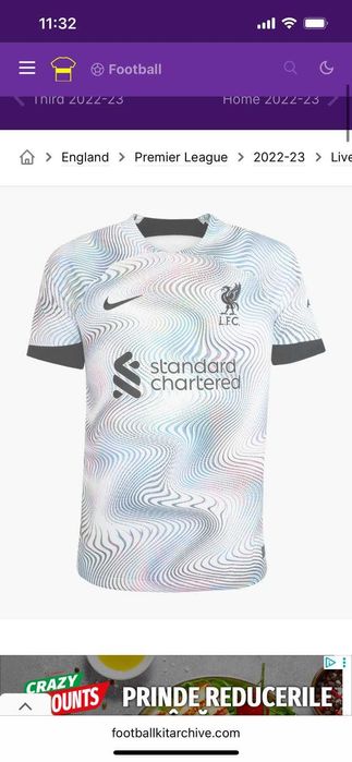 Tricou superb Liverpool nike original