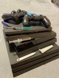 Consola PS4 Pro, Slim, Fat, piese:unitate, sursa, cooler, carcasa, hdd