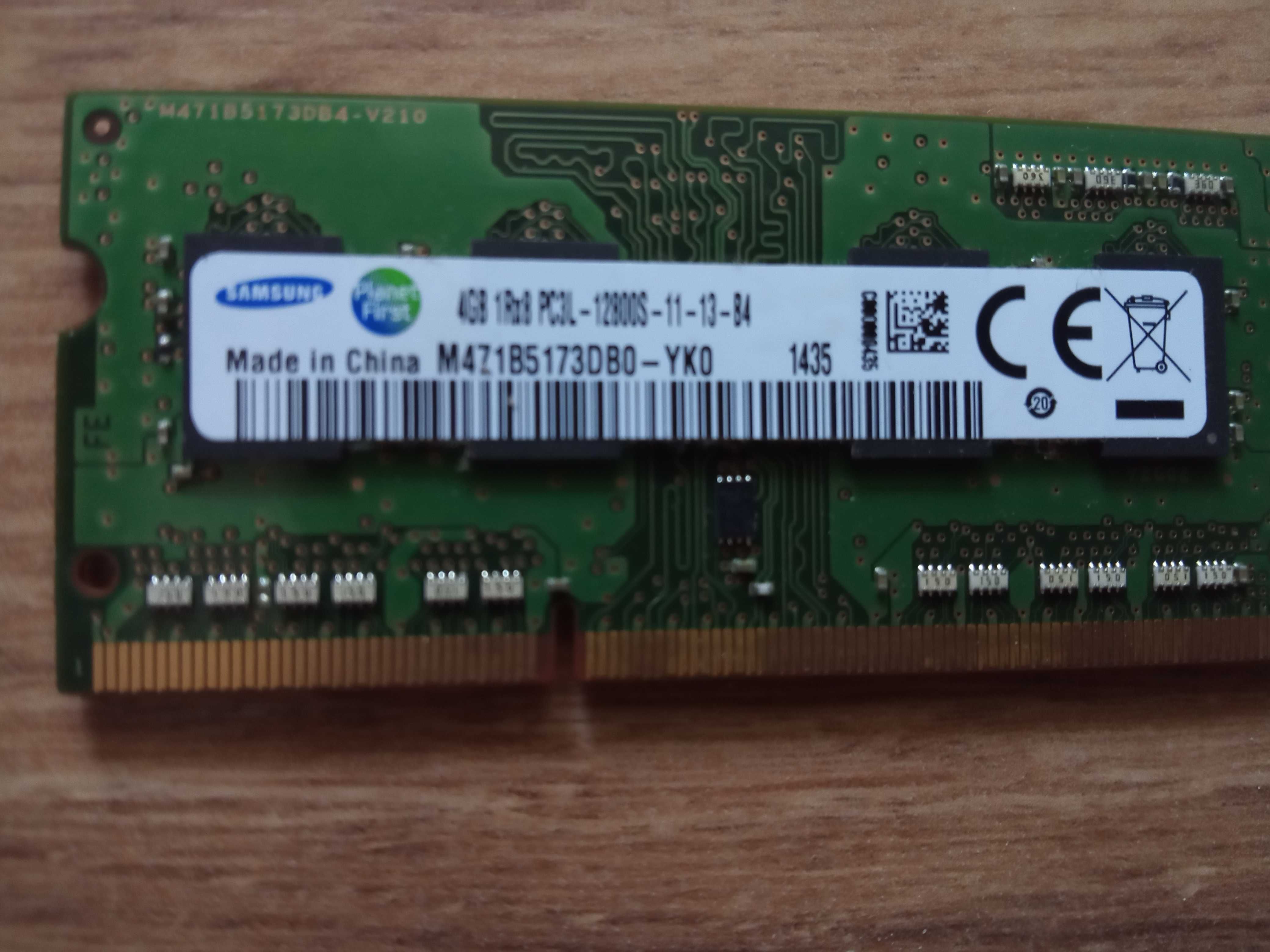 Memorie Laptop Samsung M471B5173DB0-YK0, DDR3, 4 GB, 1600MHz