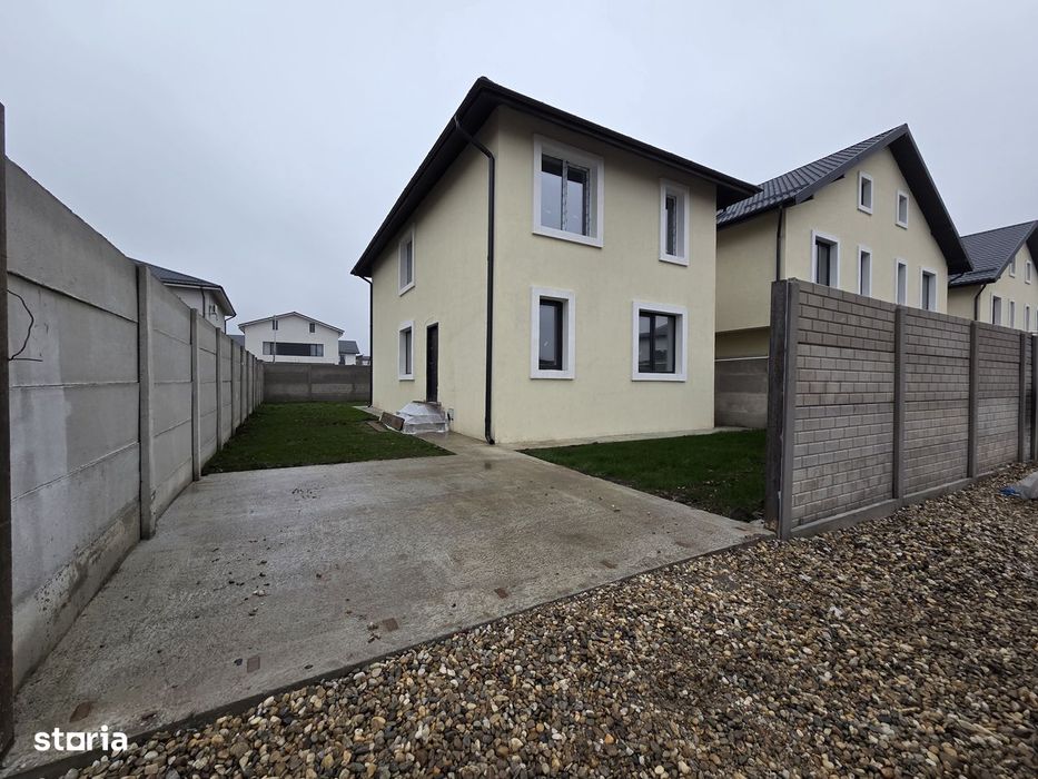 Casă nouă Bragadiru Independenței, 3 dormitoare, încălzire pardoseală