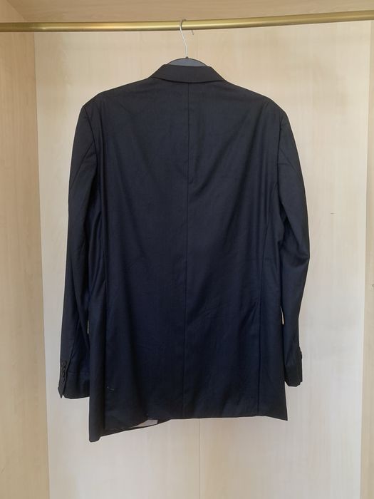 Класическо мъжко сако от вълна CARTEL Collection черен цвят