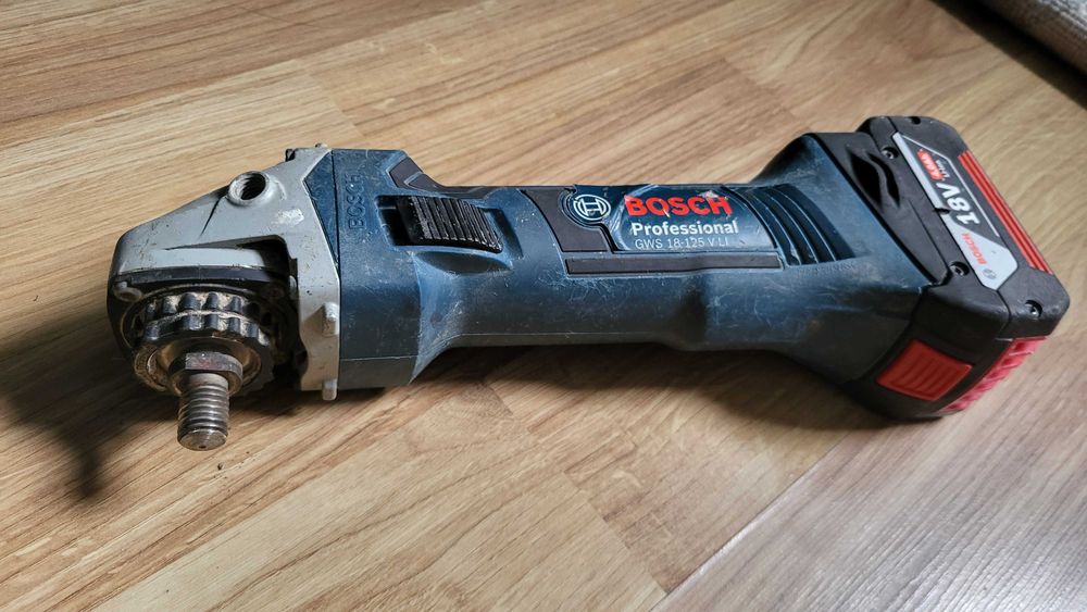 BOSCH GWS 18-125 V-LI Polizor unghiular Profesional + acumulator 4Ah