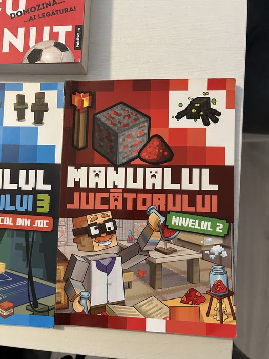 Cărți copii fornite minecraft fotbal