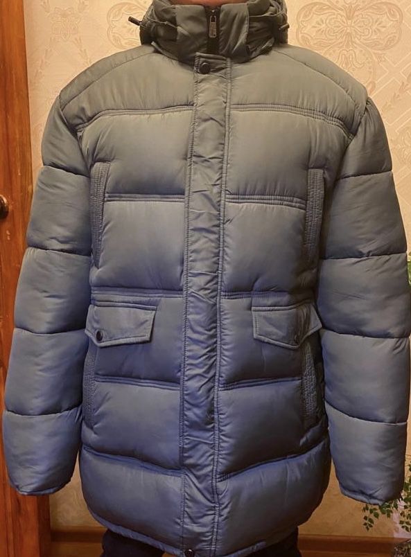 Новая Куртка зимняя мужская 5xl
