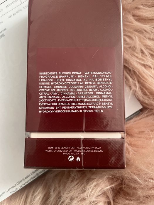Vand Tom Ford Lost Cherry