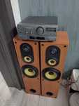 Sistem Sony ,amplificator+2 boxe de podea 150 w buc