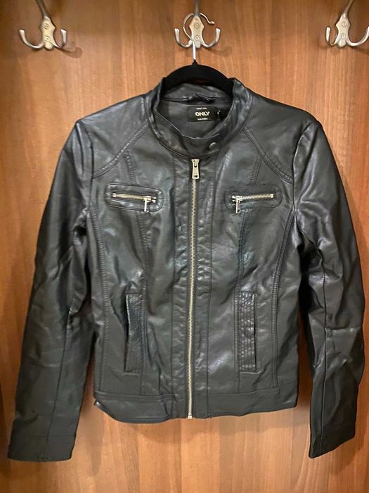Дамско кожено яке Only