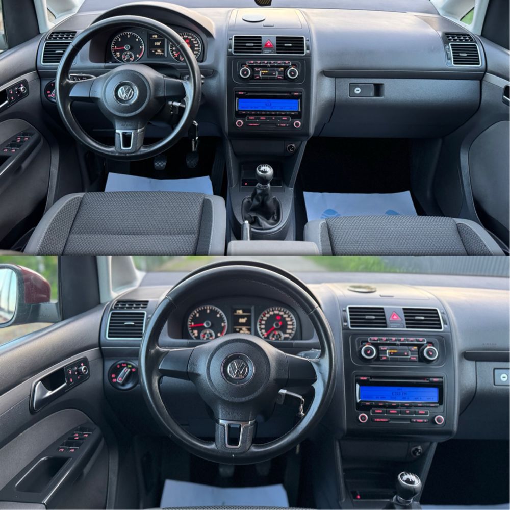 VW TOURAN 1,6 TDI / 7 locuri / 2011 / Euro 5 / Carlig / Posibil Rate