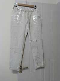 Нов панталон със сиви пръски