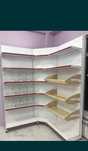 Железный стеллаж овощной полки архивный касса витрина