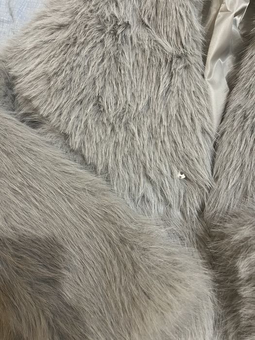 Палто от изкуствен косъм
