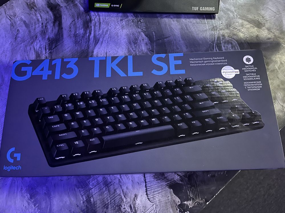 Клавиатура игровая Logitech G413 TKL SE