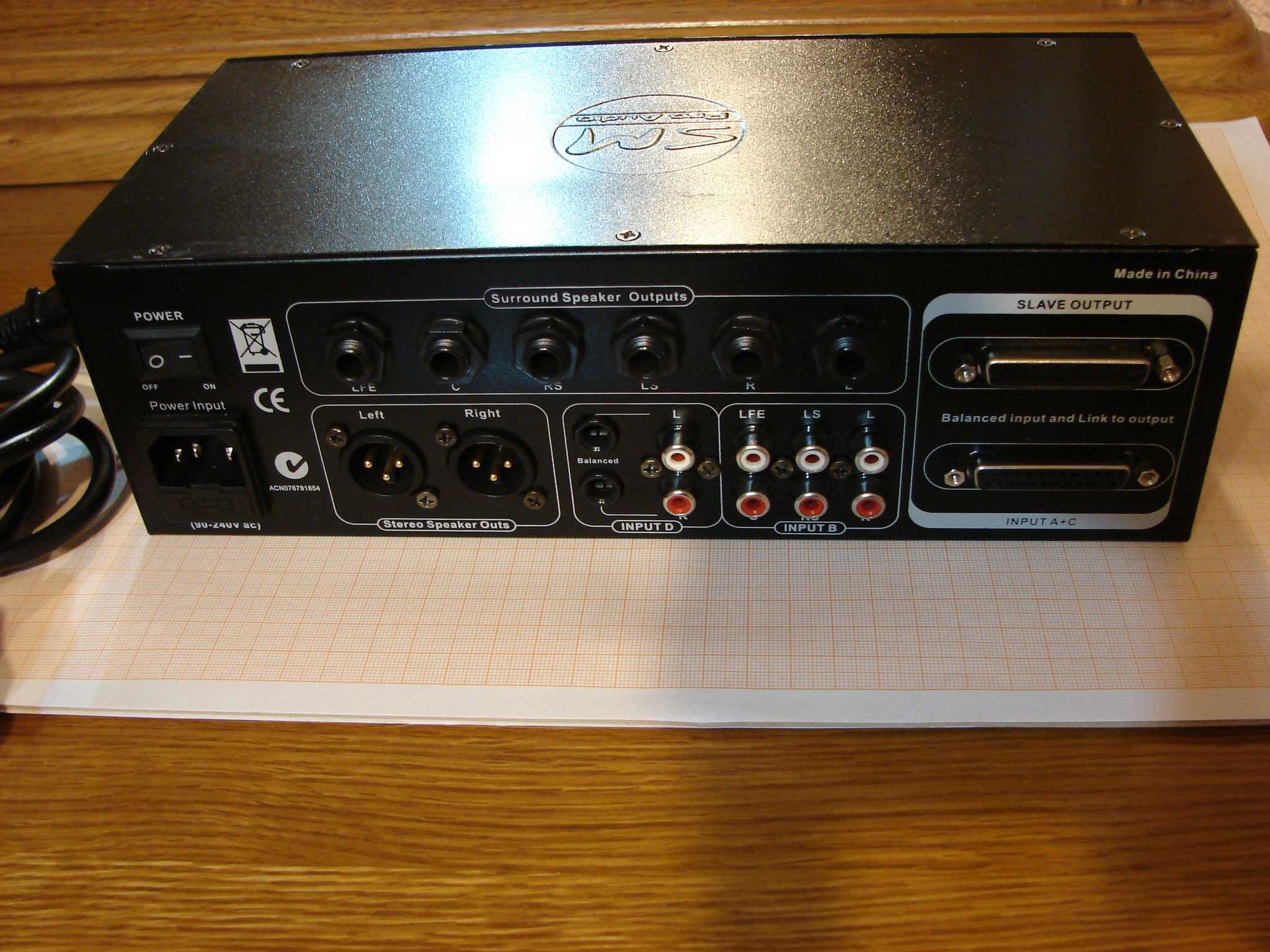 Surround monitor controller SM Pro Audio MPATCH 5.1