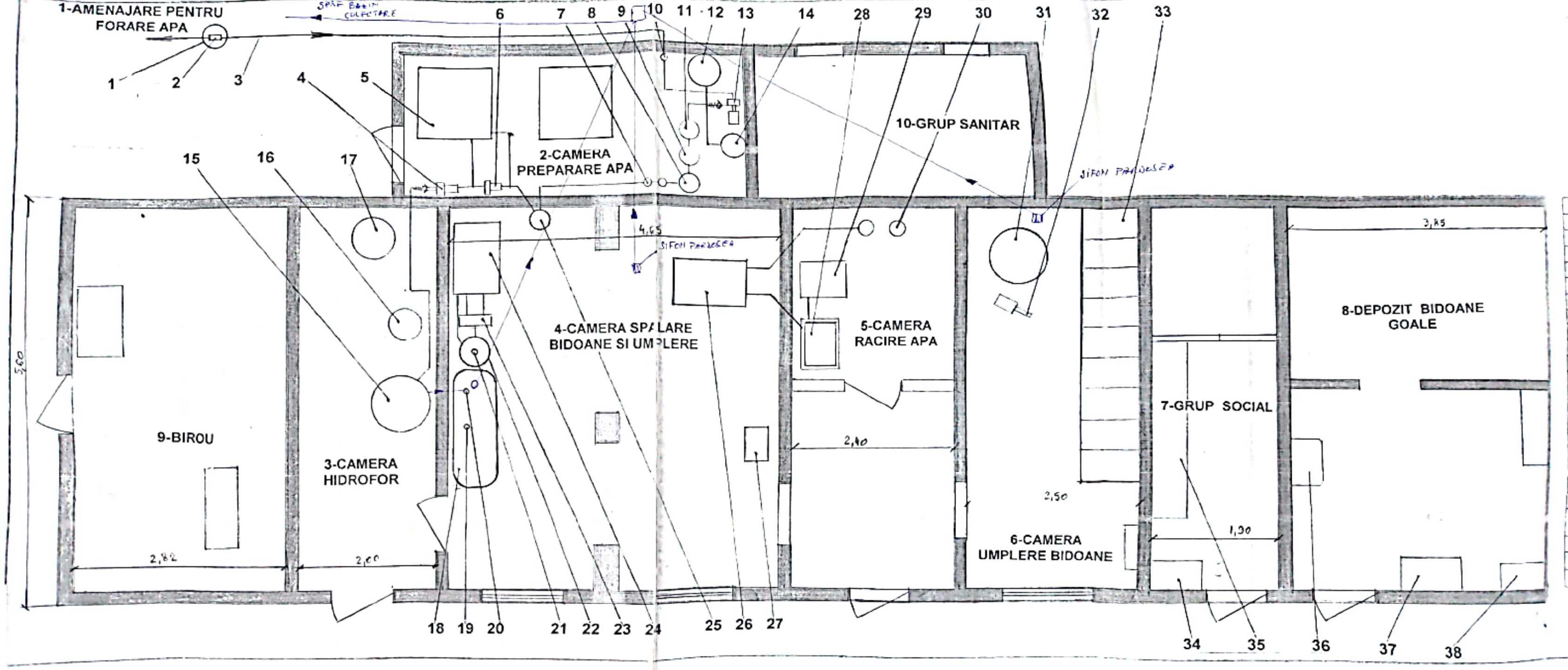 Inchiriez spatiu comercial 120mp , 10 incaperi, Sacosu Turcesc