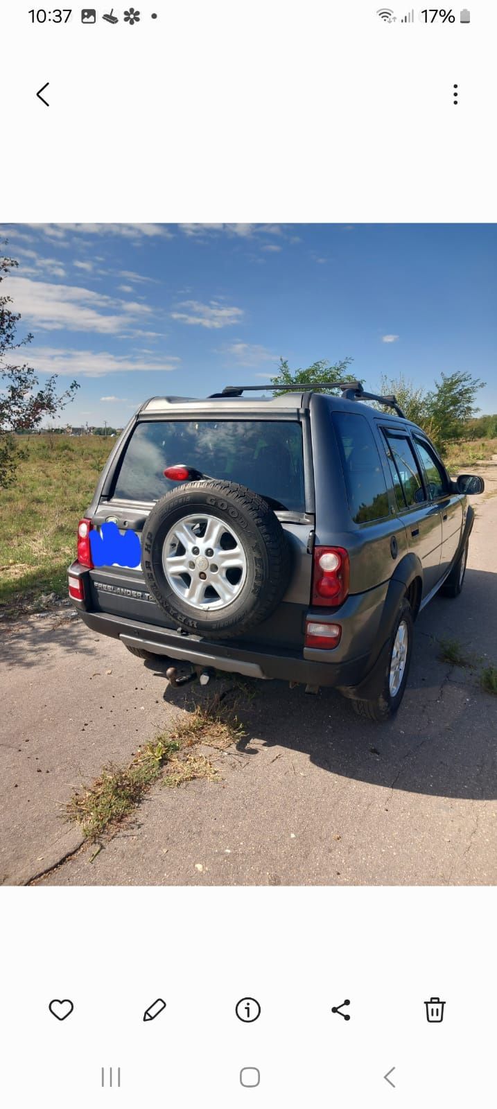 Vind Land Rovăr felender 1 in stare de funcționare