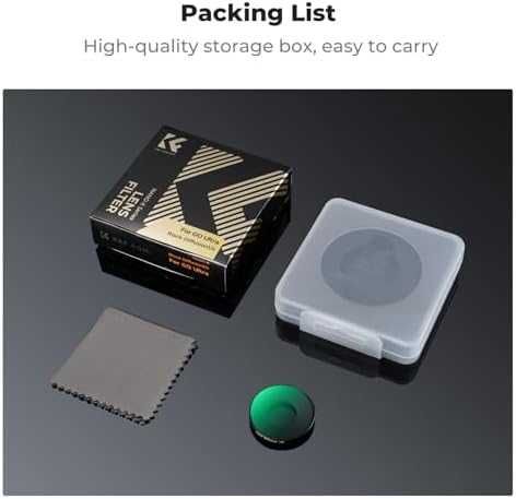 Нов Дифузен филтър 1/4 Black Mist камера Insta360 GO Ultra, AGC стъкло