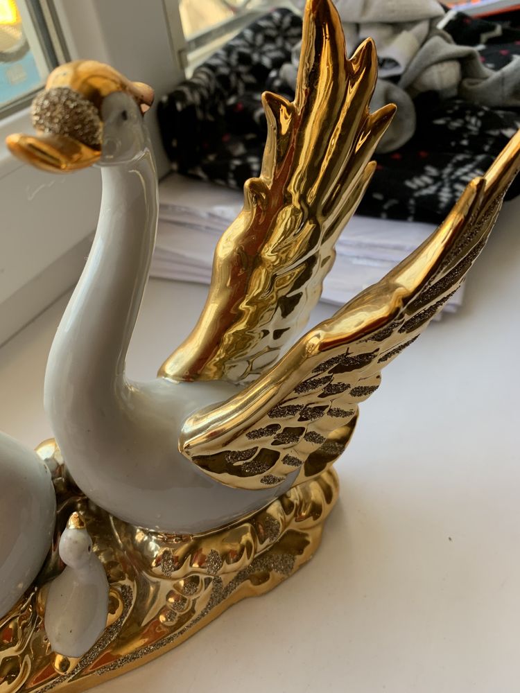 Лебеди символ семьи любви феншуй подарок дом стиль уют  сувенир