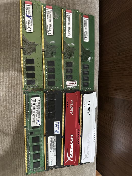 Оперативная память (ОЗУ)DDR 3 и DDR 4