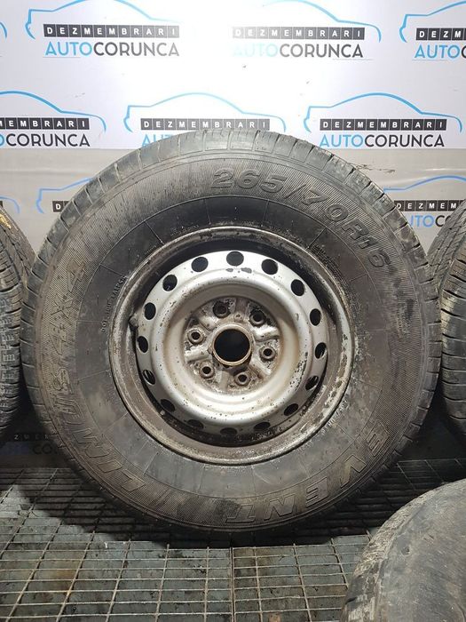 Jante aliaj Mitsubishi L200 2006 - 2010 (653) R16 +CAUCIUCURI 6*139.7