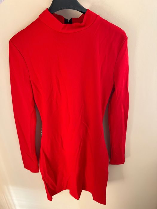 Нова Дамска червена рокля