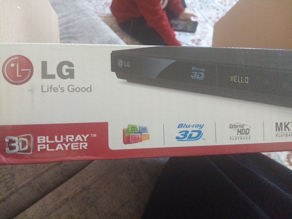 ДВД LGДвд 2 шт есть