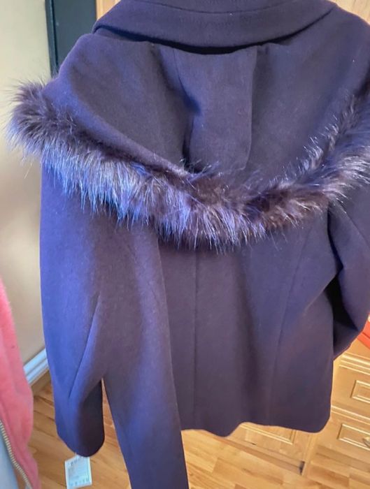 Palton cu amestec de lână