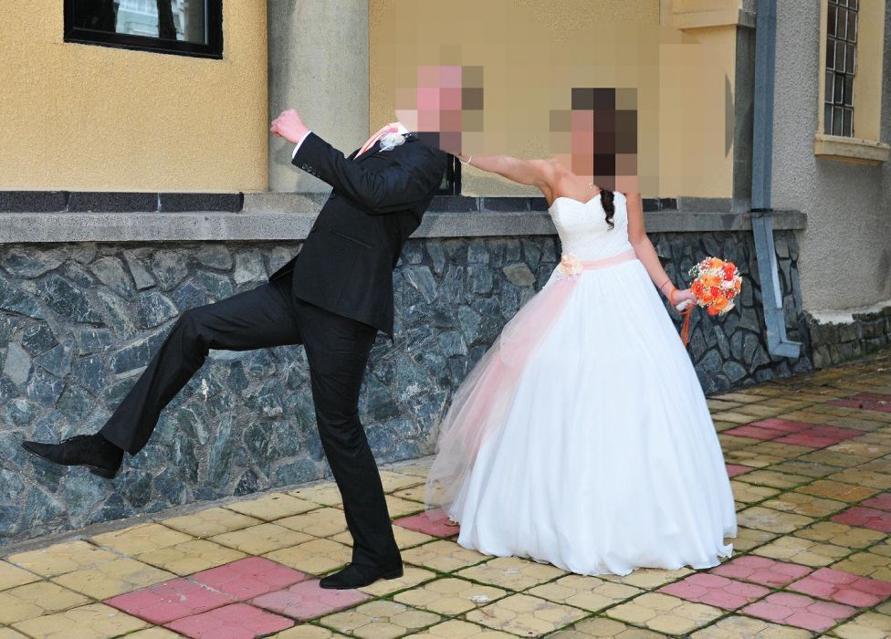 Булчинска рокля размер S