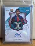 Topps FC Barcelona 125 Years Anniverary Relic Auto Стоичков 48/50