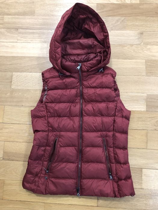 Vesta Massimo Dutti cu pene de rata